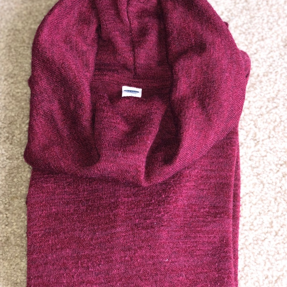 Draped turtle neck body on dress